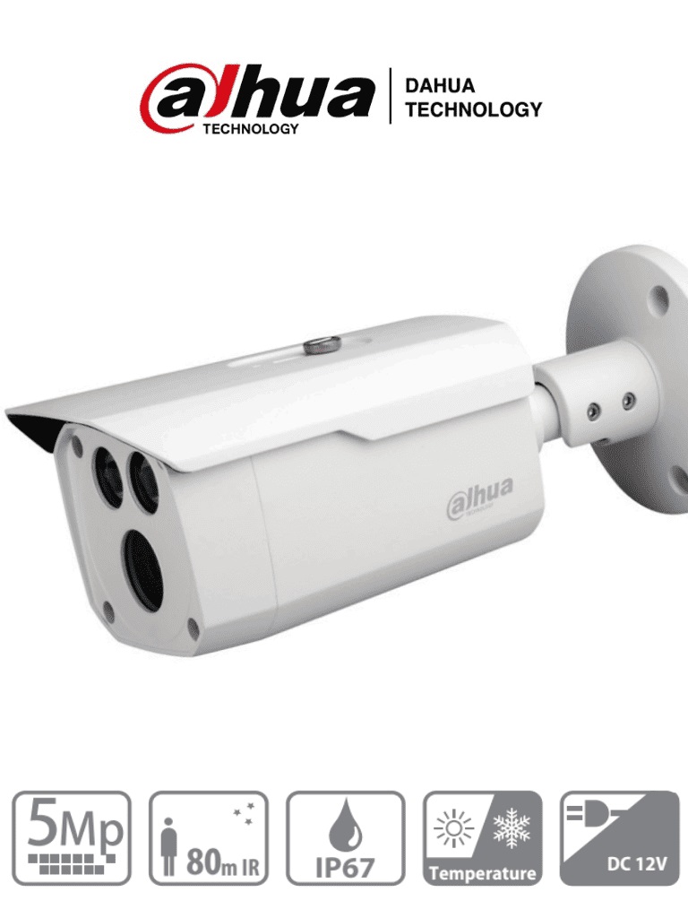 C&aacute;mara HDCVI Bala Dahua Technology DH-HAC-HFW1500DN-0360B