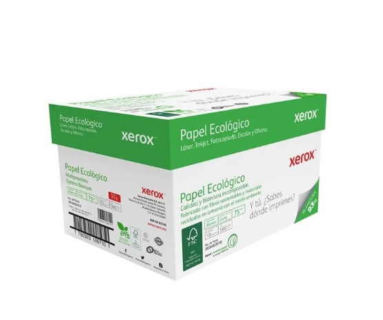 Papel Bond Ecol&oacute;gico Carta XEROX Ecol&oacute;gico